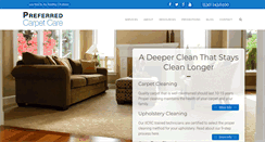 Desktop Screenshot of preferredcarpetcare.com