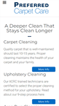 Mobile Screenshot of preferredcarpetcare.com
